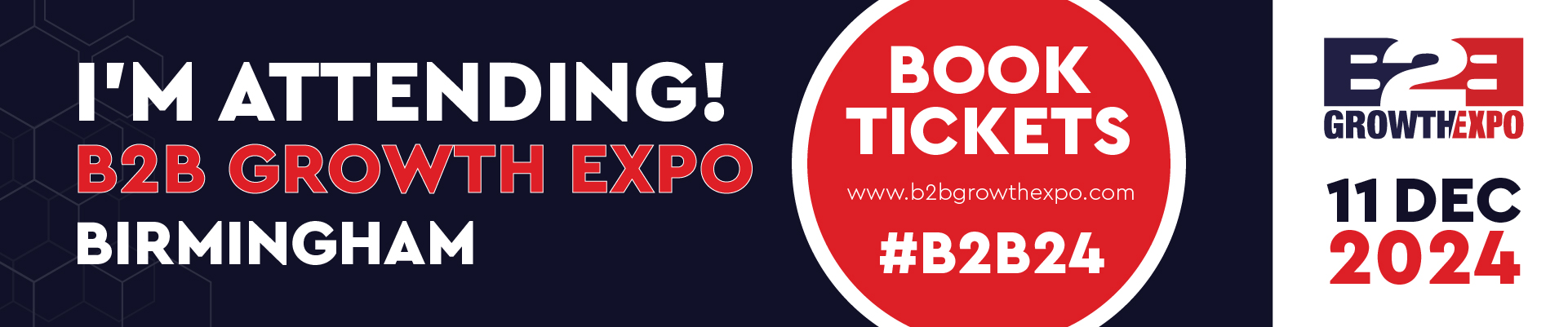 B2B growth Expo Banner