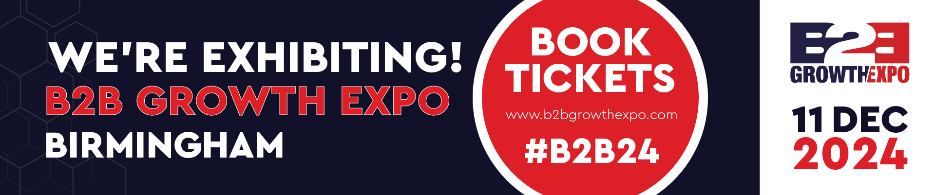 B2B growth Expo Banner