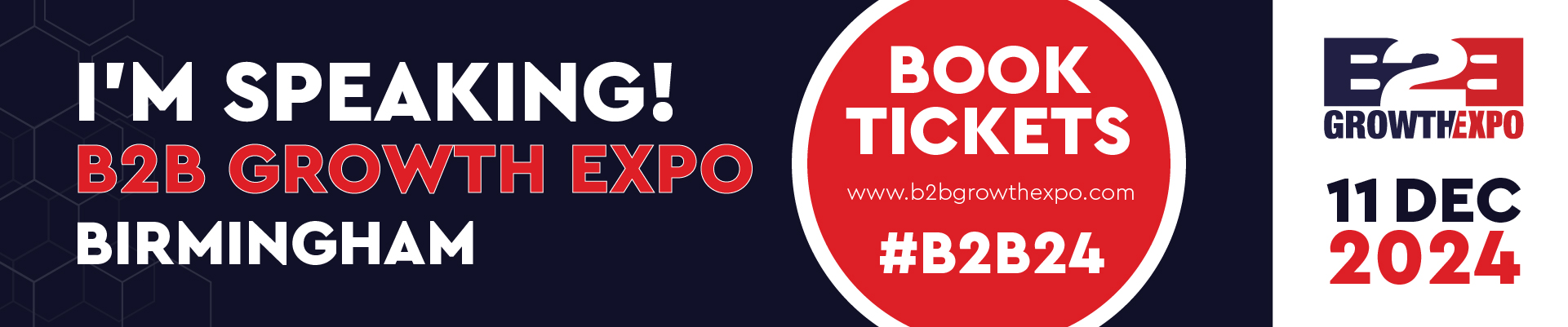 B2B growth Expo Banner